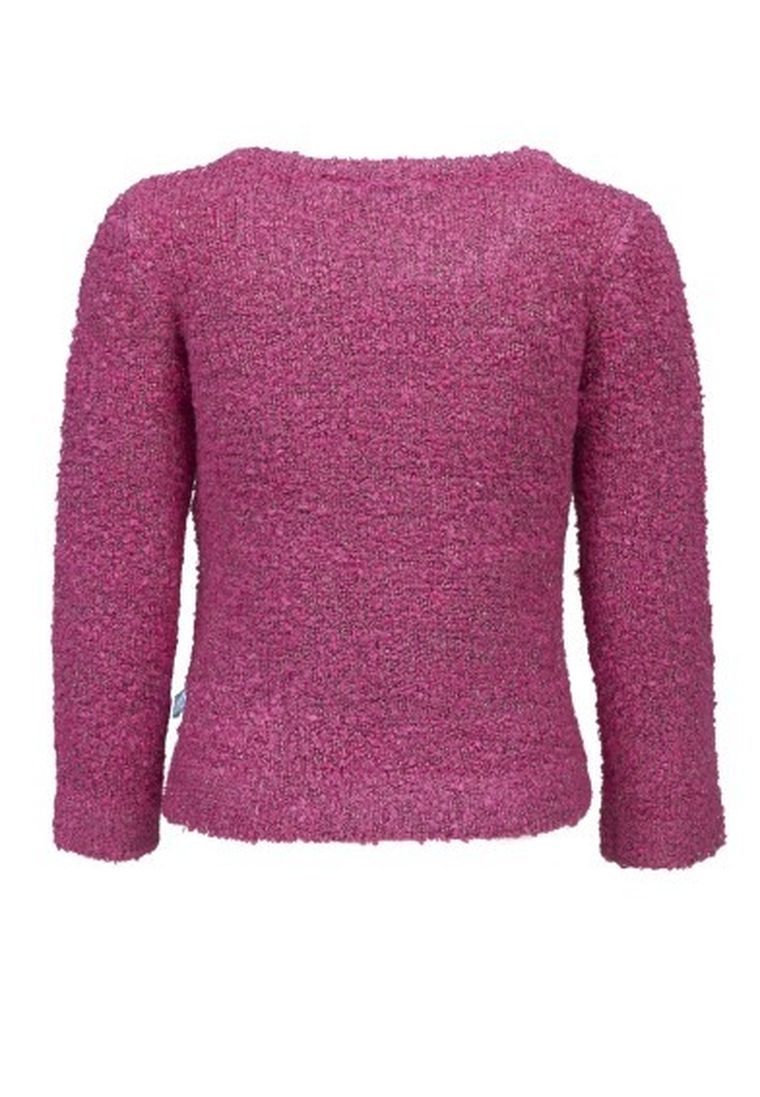 Sweter dziewczęcy, rozpinany, różowy, Lief