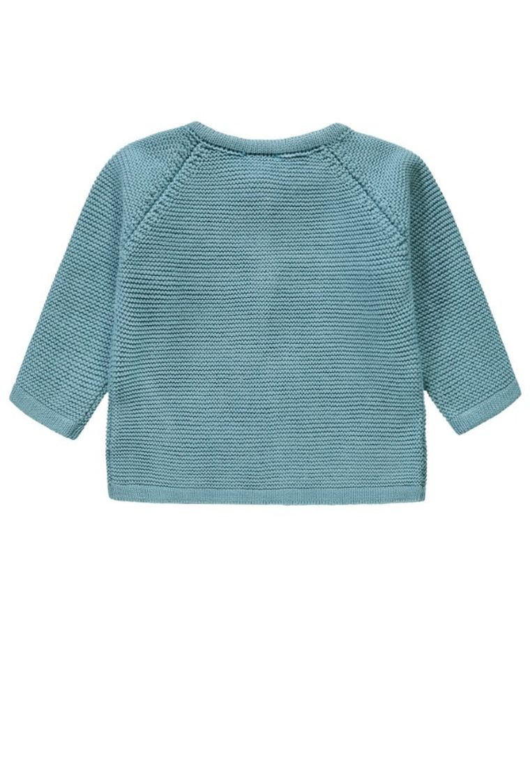 Sweter dziewczęcy, rozpinany, turkusowy, Kanz