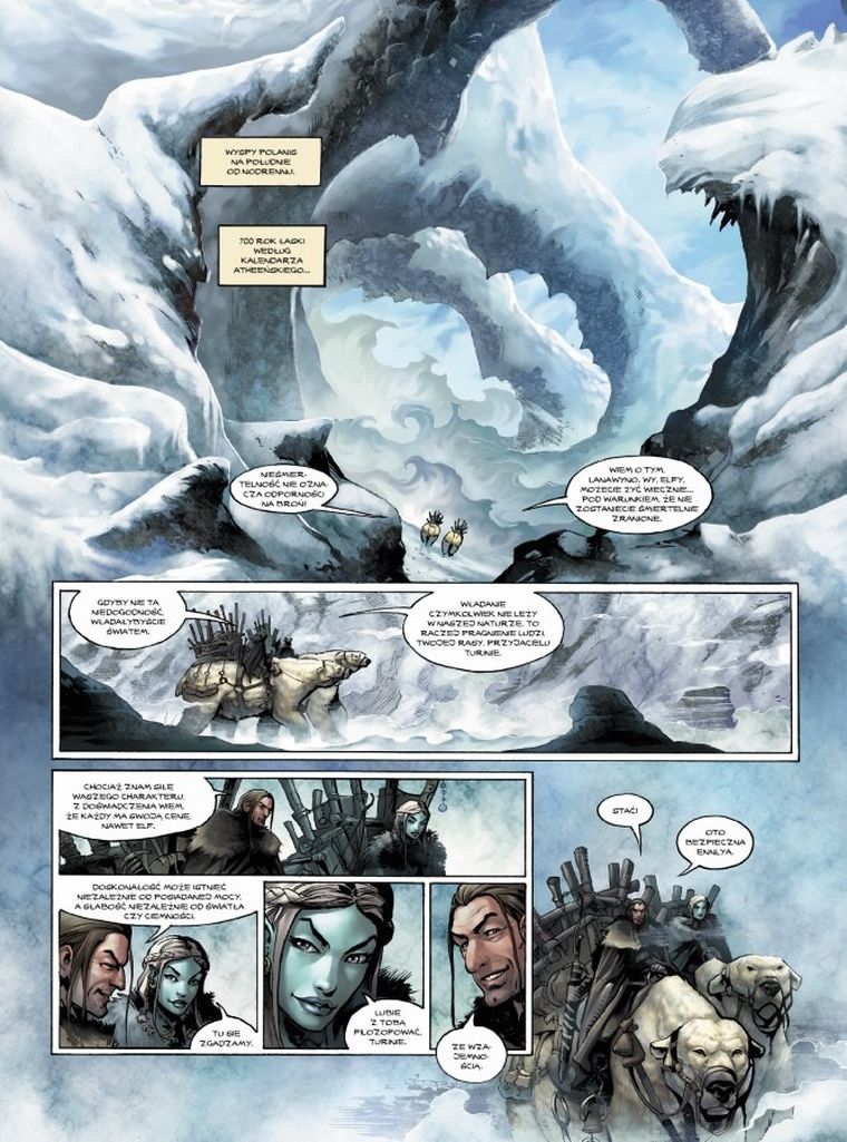 Świat Akwilonu. Elfy. Tom 1. Kryształ Niebieskich Elfów