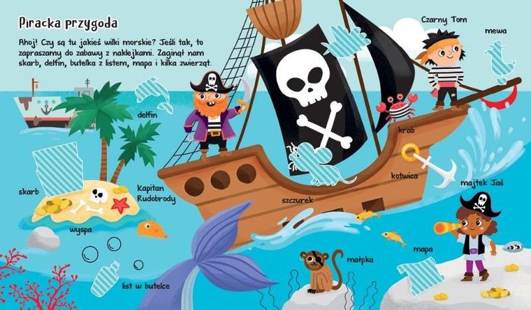 Świat chłopców. Album z naklejkami