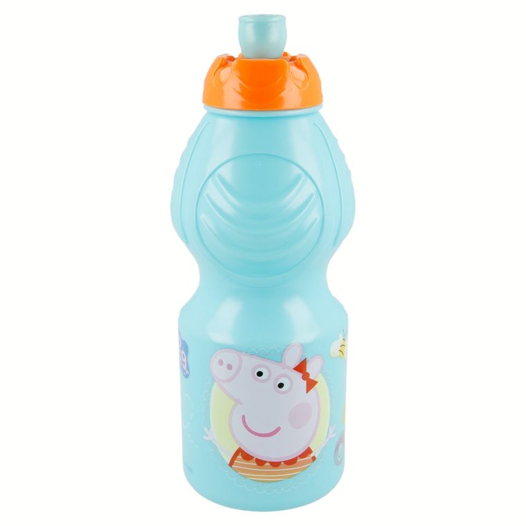 Świnka Peppa, butelka sportowa na wodę, 400 ml