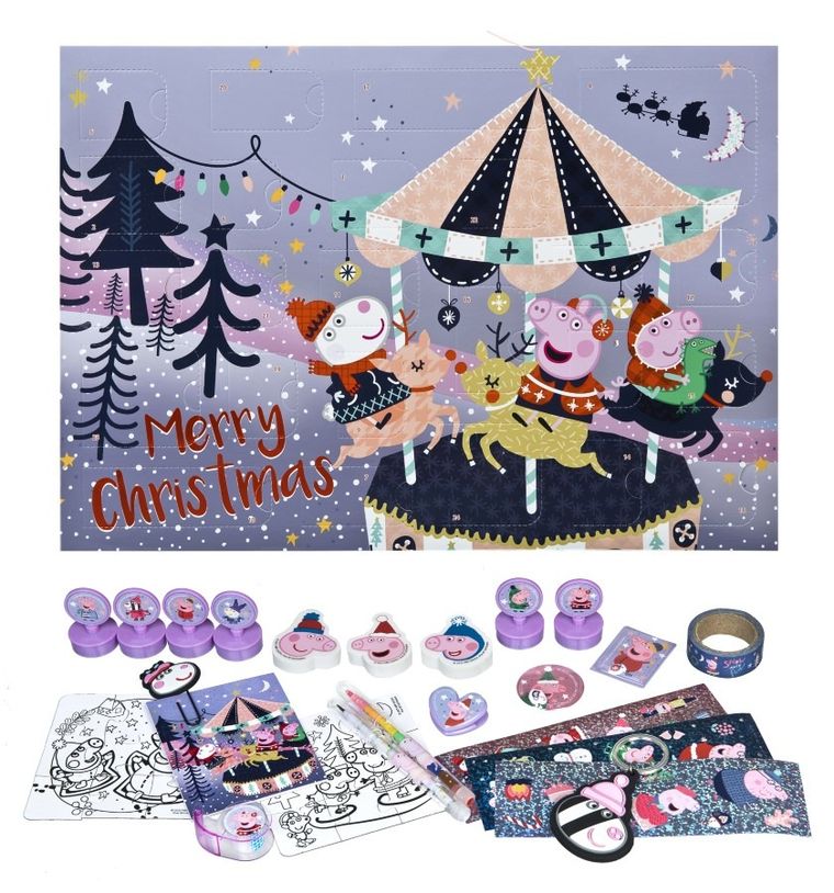 Świnka Peppa, kalendarz adwentowy