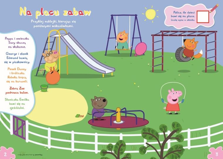 Świnka Peppa. Kreatywny maluch. Część 8. Z przyjaciółmi