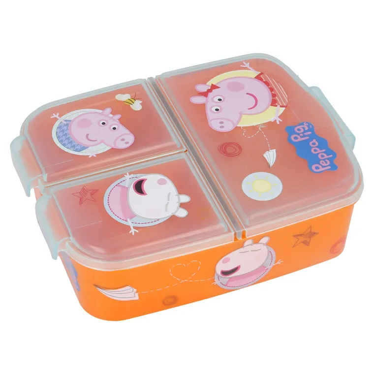 Świnka Peppa, lunchbox z przegródkami