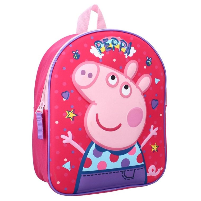 Świnka Peppa, plecak 3D, dla przedszkolaka