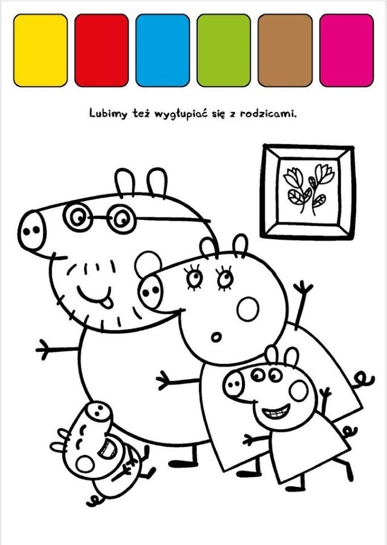 Świnka Peppa. W barwnym świecie Peppy. Jak malowane