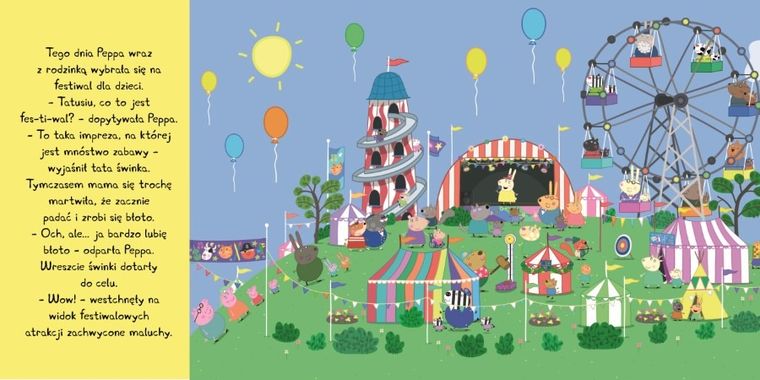 Świnka Peppa. Wielki festiwal. Książeczki z półeczki