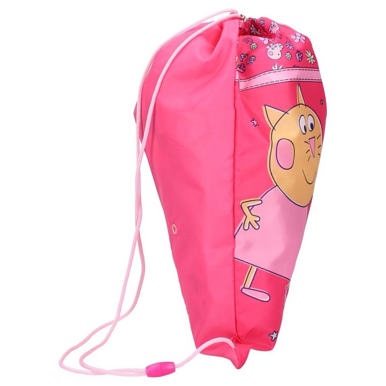 Świnka Peppa, You Are Enough, worek sportowy, różowy