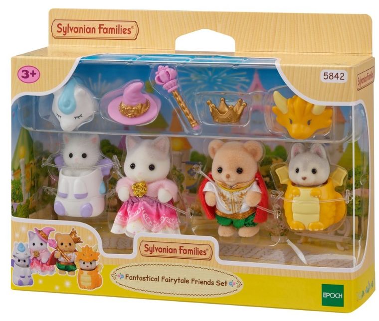 Sylvanian Families, 40th Anniversary, Dzieci w baśniowych strojach, zestaw figurek, 5842