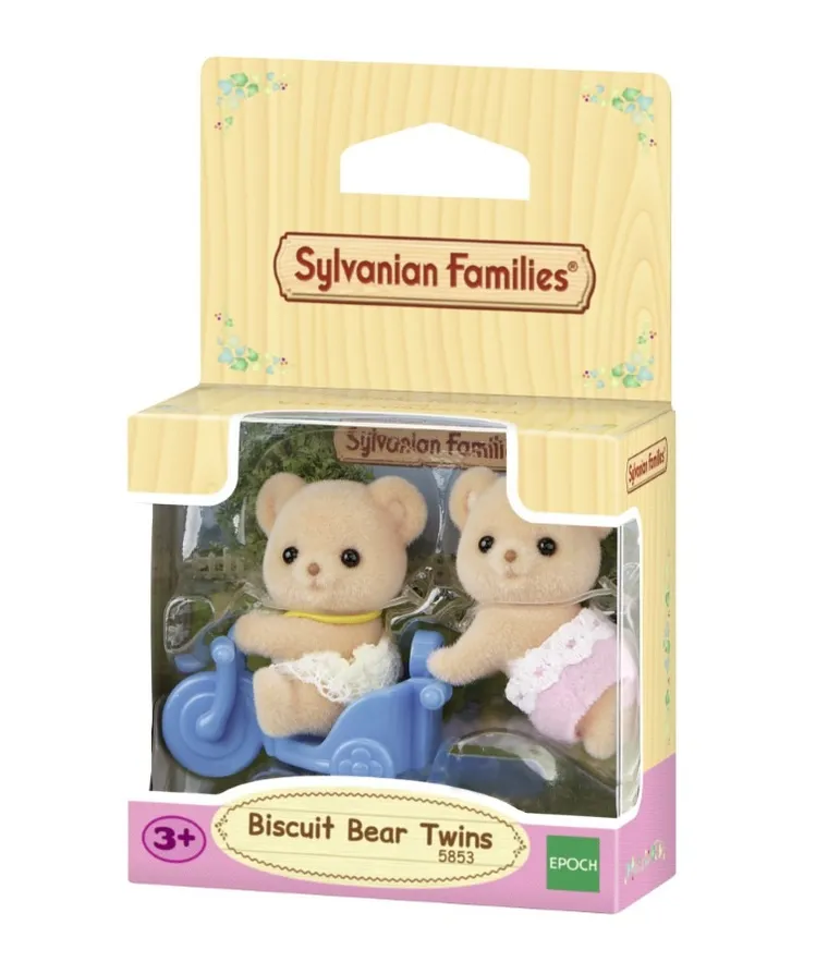 Sylvanian Families, Bliźniaki ciastecykowych misiów, zestaw figurek, 5853