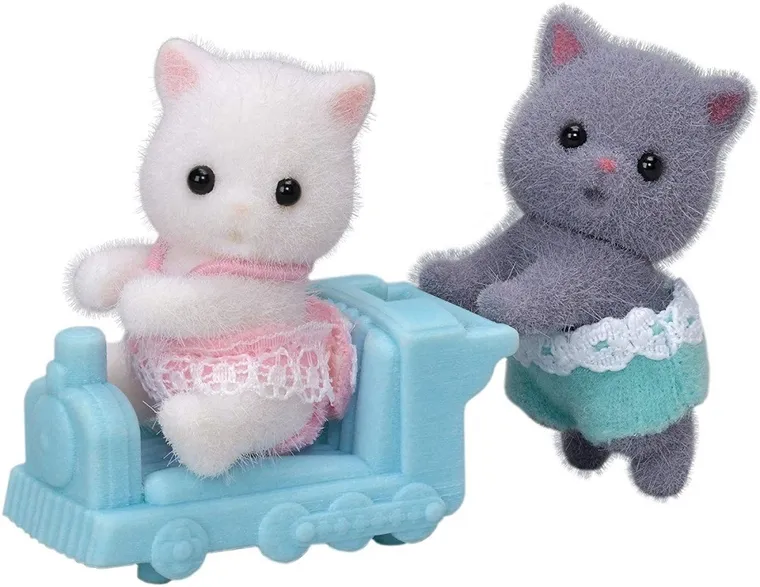 Sylvanian Families, bliźniaki perskich kotków, zestaw figurek, 5457