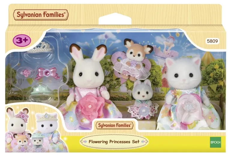 Sylvanian Families, Kwiatowe księżniczki, zestaw figurek, 5809