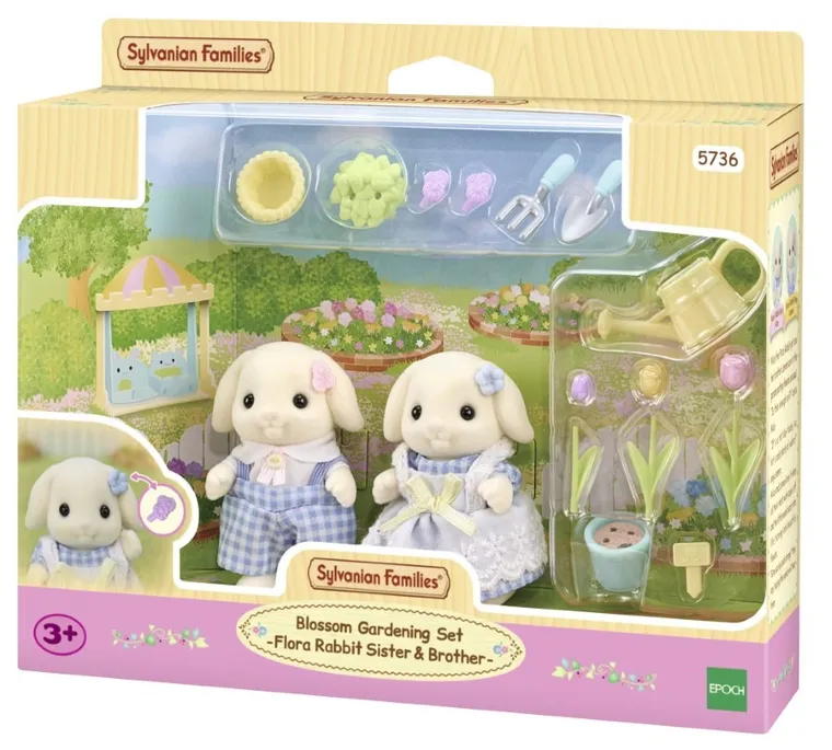 Sylvanian Families, Kwiatowy zestaw z figurkami, 5736