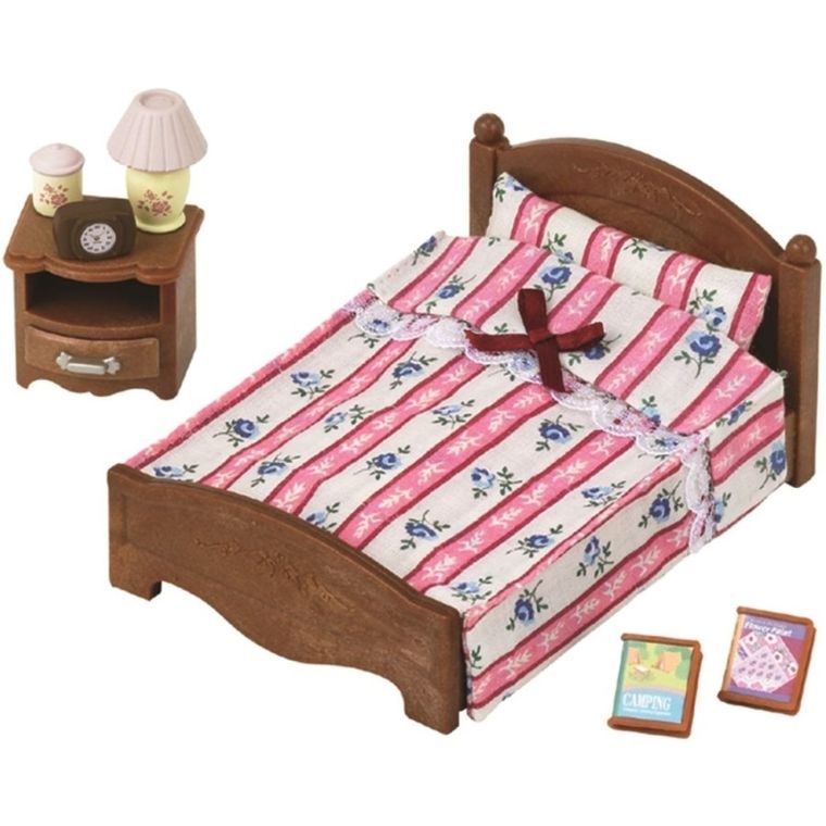 Sylvanian Families, łóżko podwójne, 5019