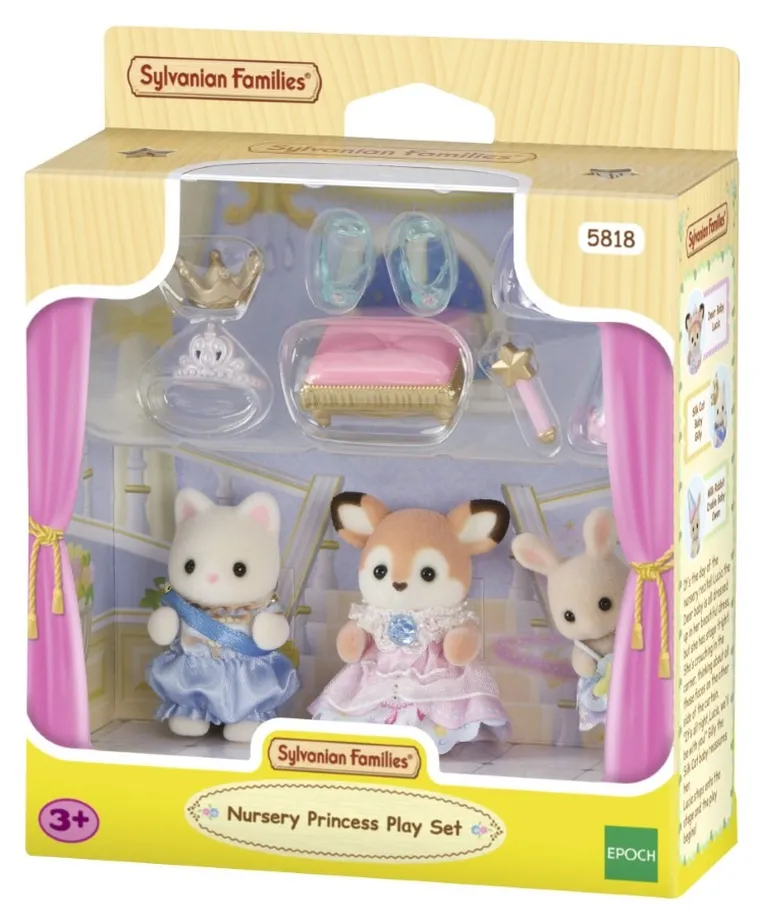 Sylvanian Families, Małe księżniczki, figurki z akcesoriami, 5818