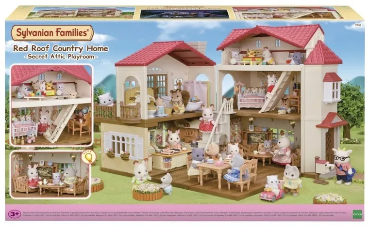 Sylvanian Families, Miejski domek z tajemniczym pokojem na strychu, 5708