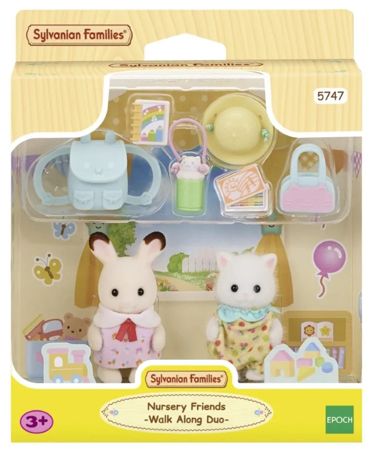 Sylvanian Families, Przedszkolaki, zestaw figurek z akcesoriami, 5747