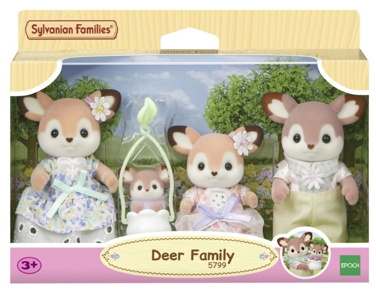 Sylvanian Families, Rodzina Jelonków, zestaw figurek, 5799