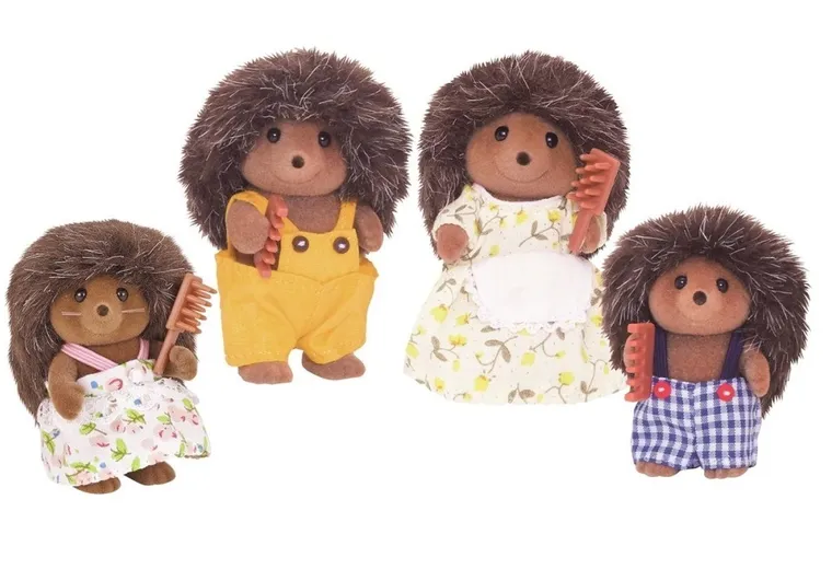 Sylvanian Families, rodzina jeżyków, zestaw figurek, 4018