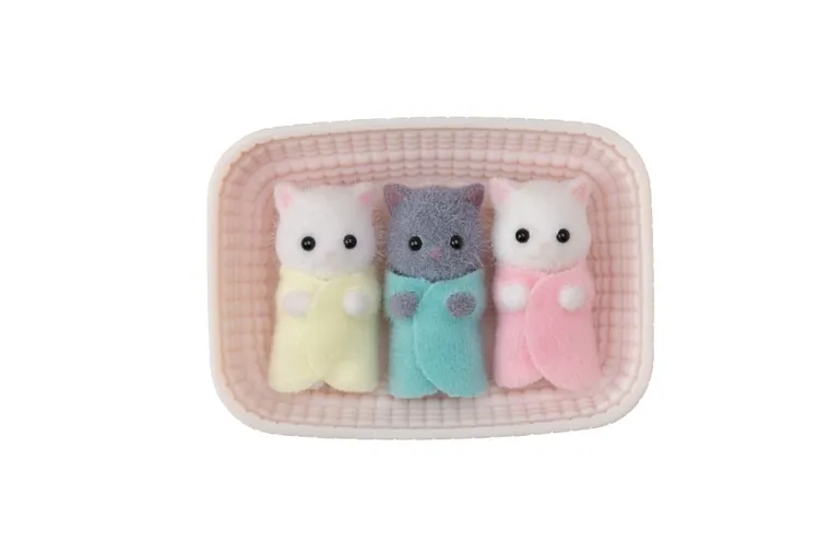 Sylvanian Families, trojaczki perskich kotków, zestaw figurek, 5458