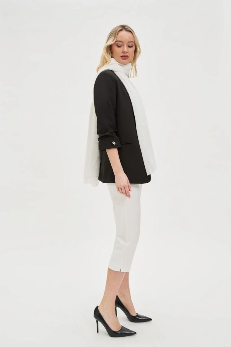 Szalik damski, biały, Moodo