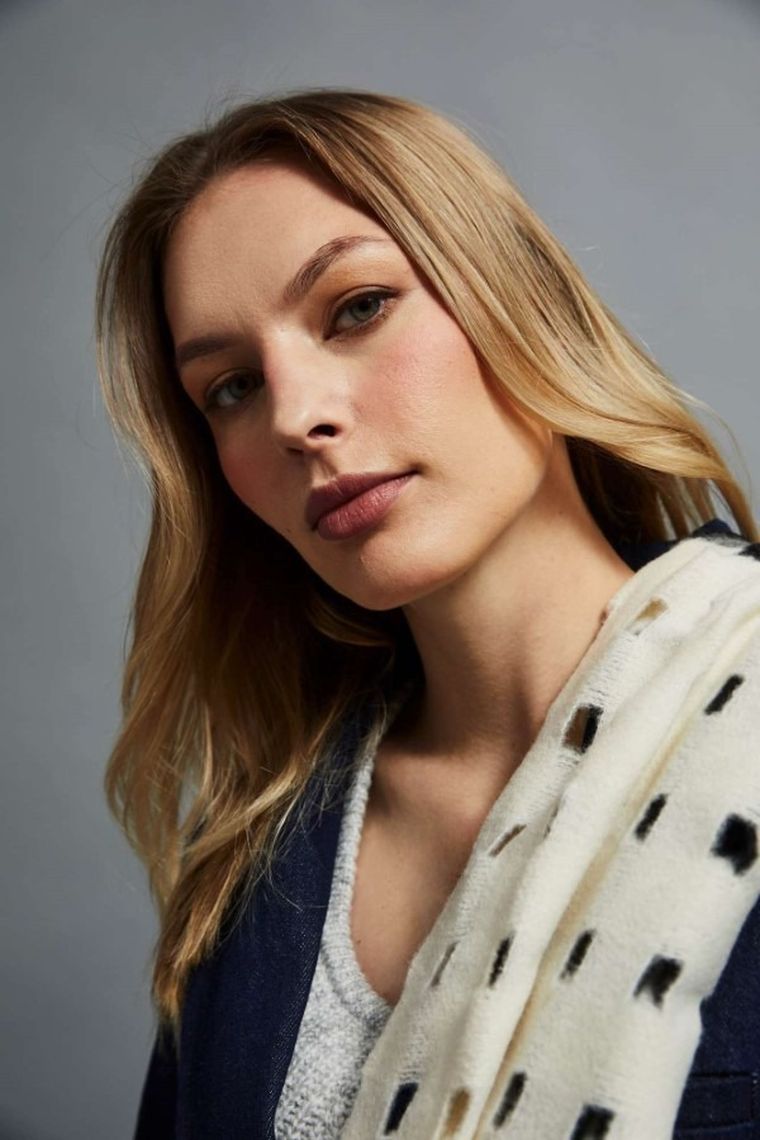 Szalik damski, czarny, Moodo