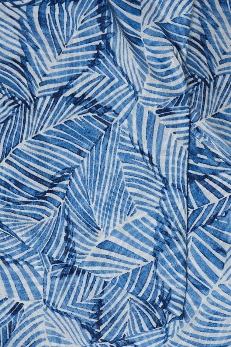 Szalik damski, niebieski, Moodo