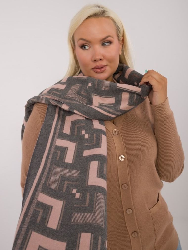 Szalik damski z wełną, mix, Italy Moda