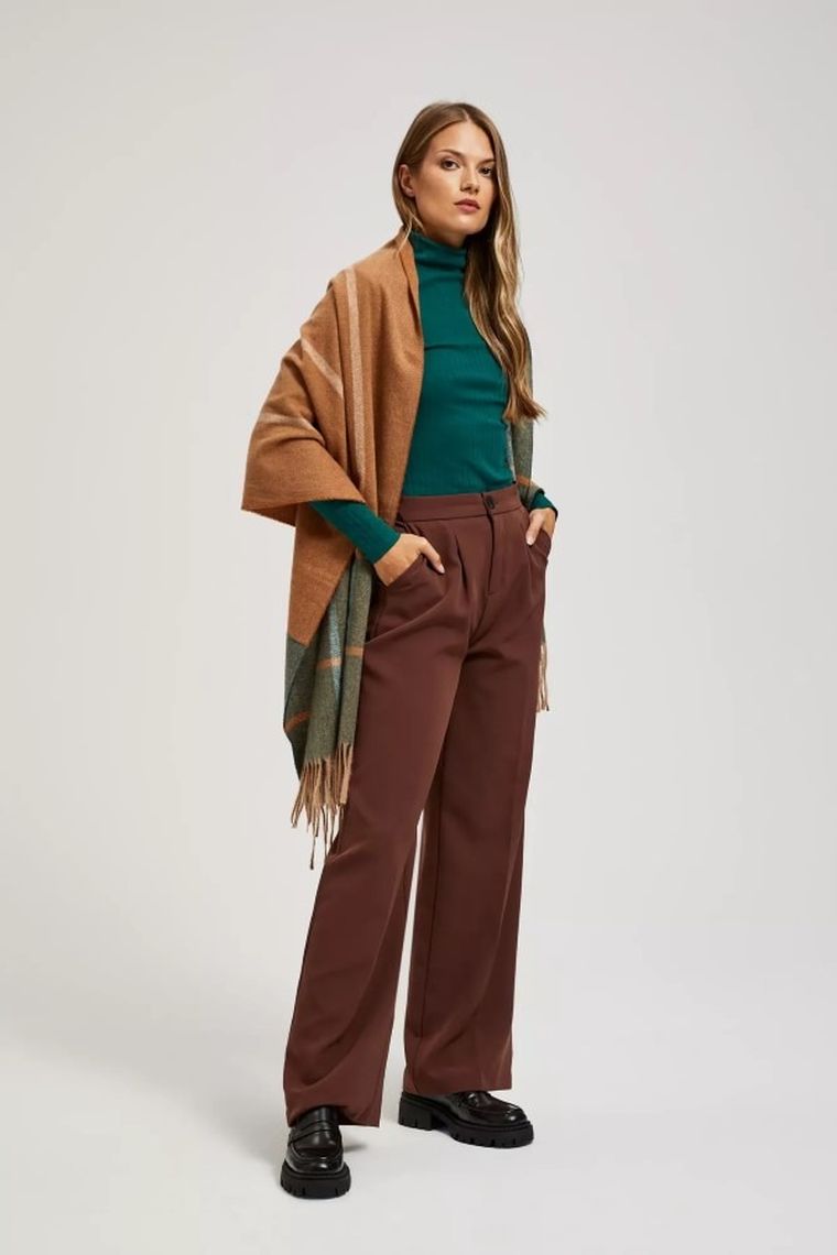 Szalik damski, zielony, Moodo