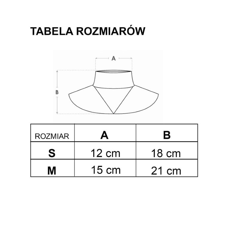 Szalik dziewczęcy z golfem, szary, Yoclub
