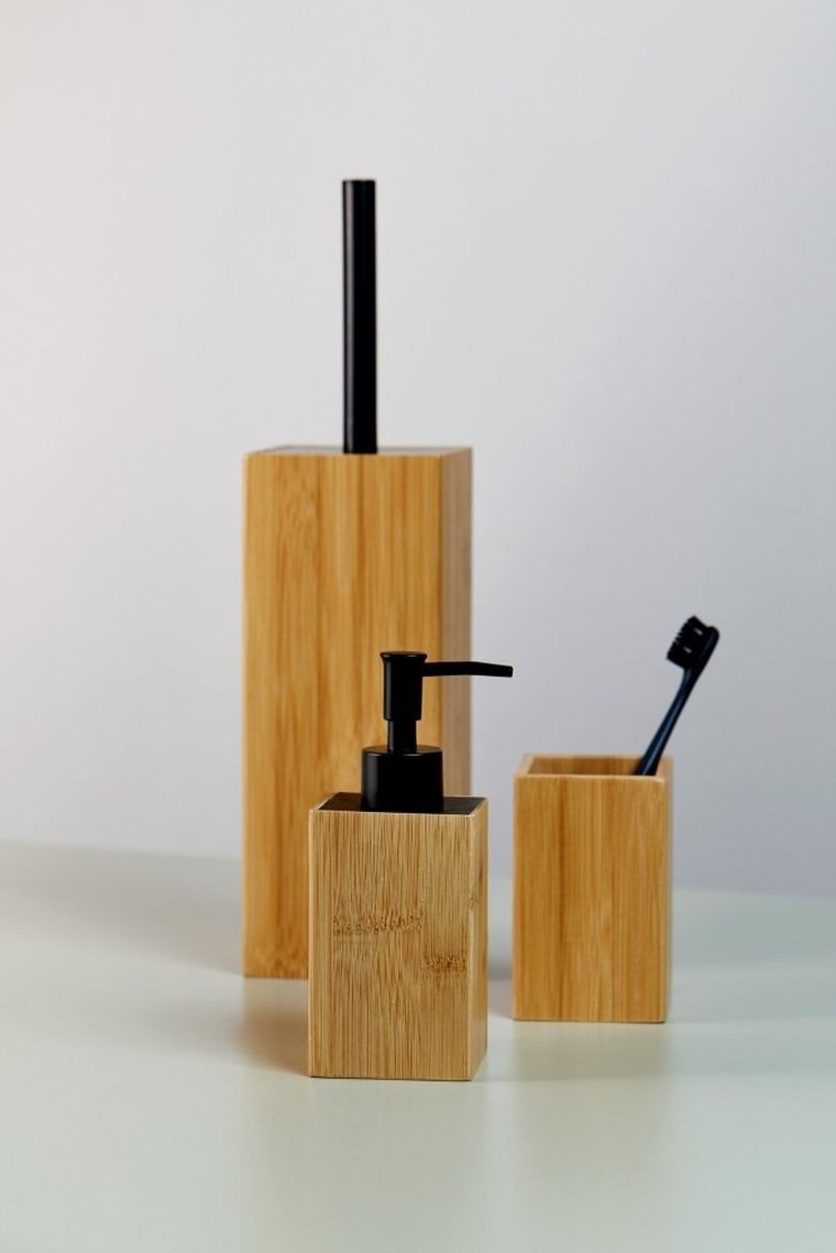 Szczotka wc ze stojakiem, Padua Bamboo
