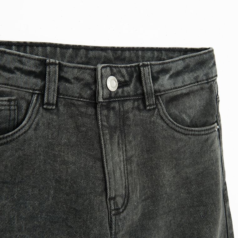 Szerokie spodnie jeansowe cargo Cool Club