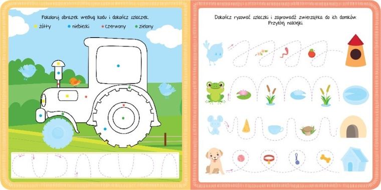 Szlaczki. Rysuję, piszę i naklejam!