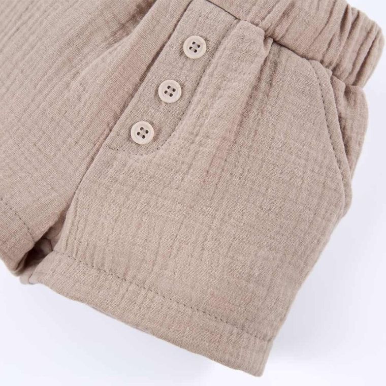 Szorty chłopięce, beżowe, Eevi