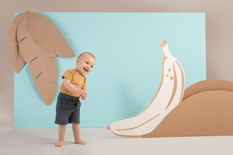 Szorty chłopięce, ciemny denim, Pinokio