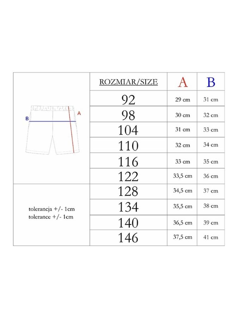 Szorty chłopięce, granatowe, Nicol