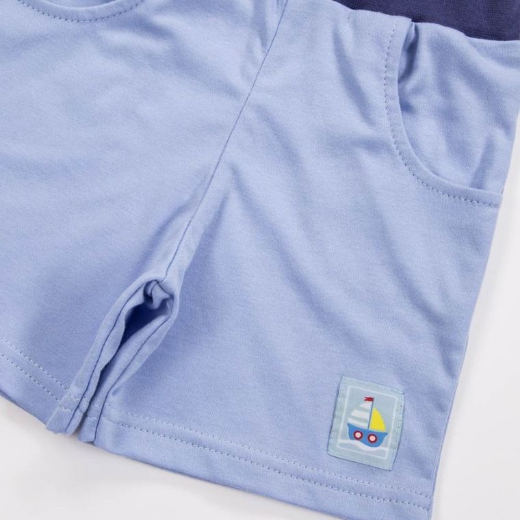 Szorty chłopięce, jasnoniebieskie, Eevi