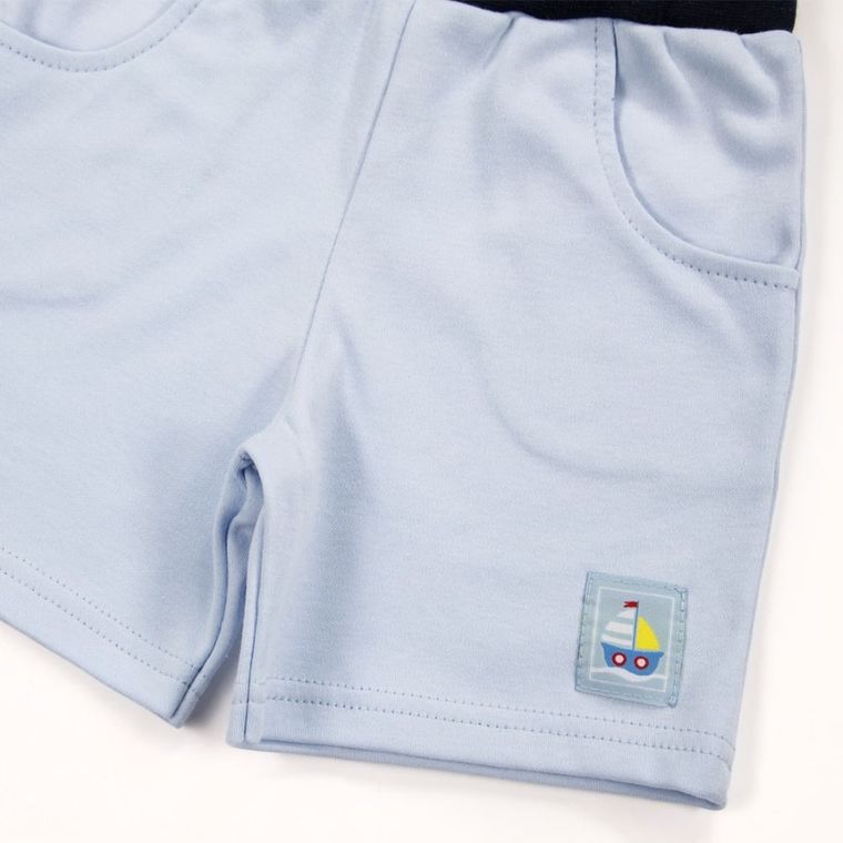 Szorty chłopięce, niebieskie, Eevi