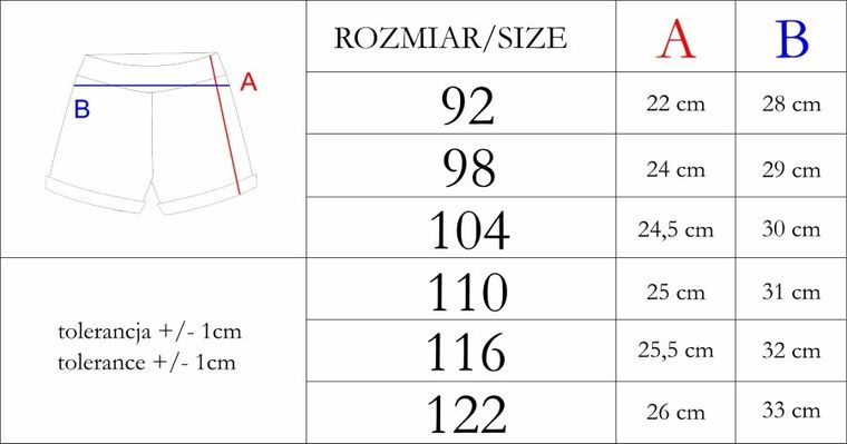Szorty chłopięce, niebieskie, Nicol