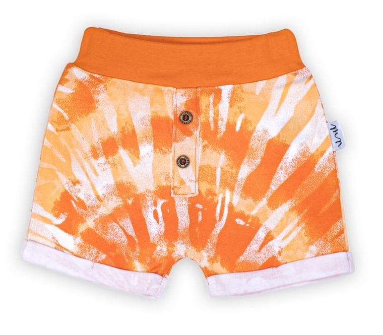 Szorty chłopięce, pomarańczowe, Nicol