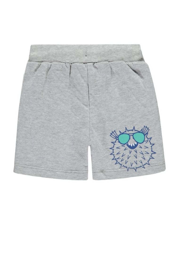 Szorty chłopięce, szare, Kanz