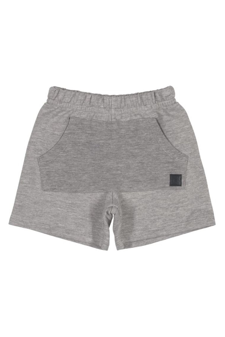 Szorty chłopięce, szare, Quimby