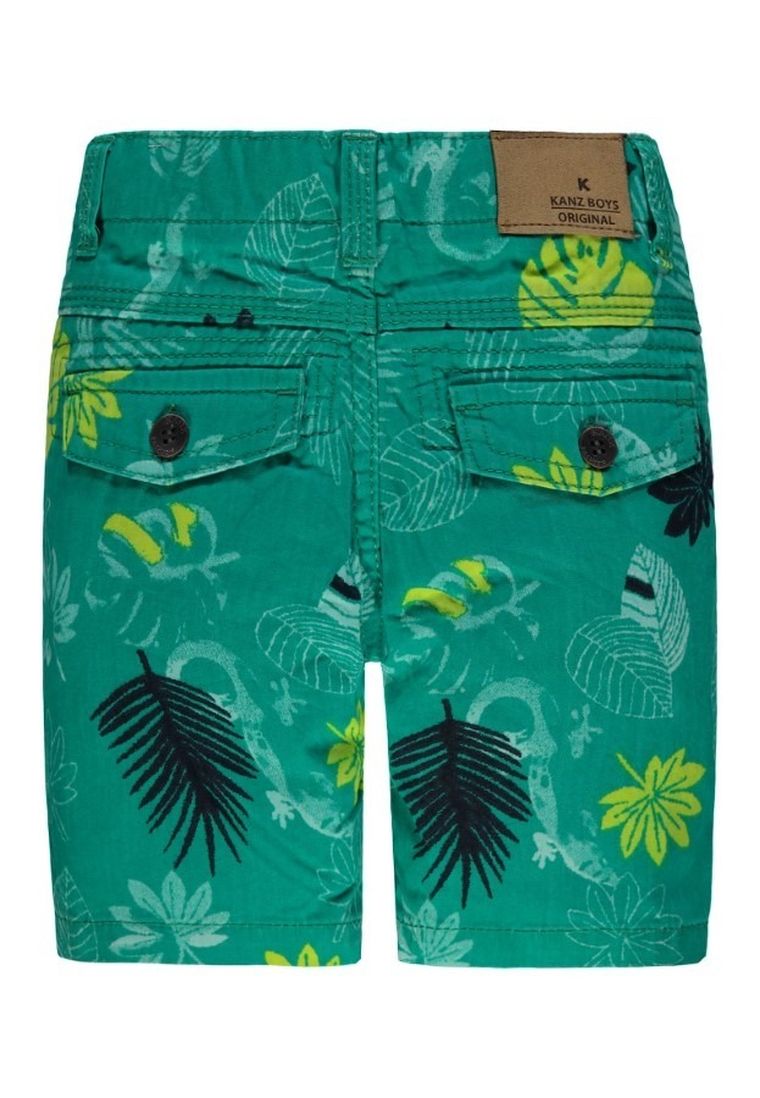 Szorty chłopięce, zielone, Kanz