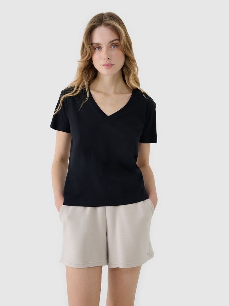 Szorty damskie, beżowe, 4F