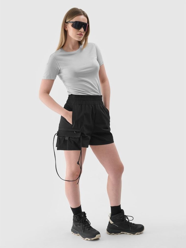 Szorty damskie, czarne, 4F