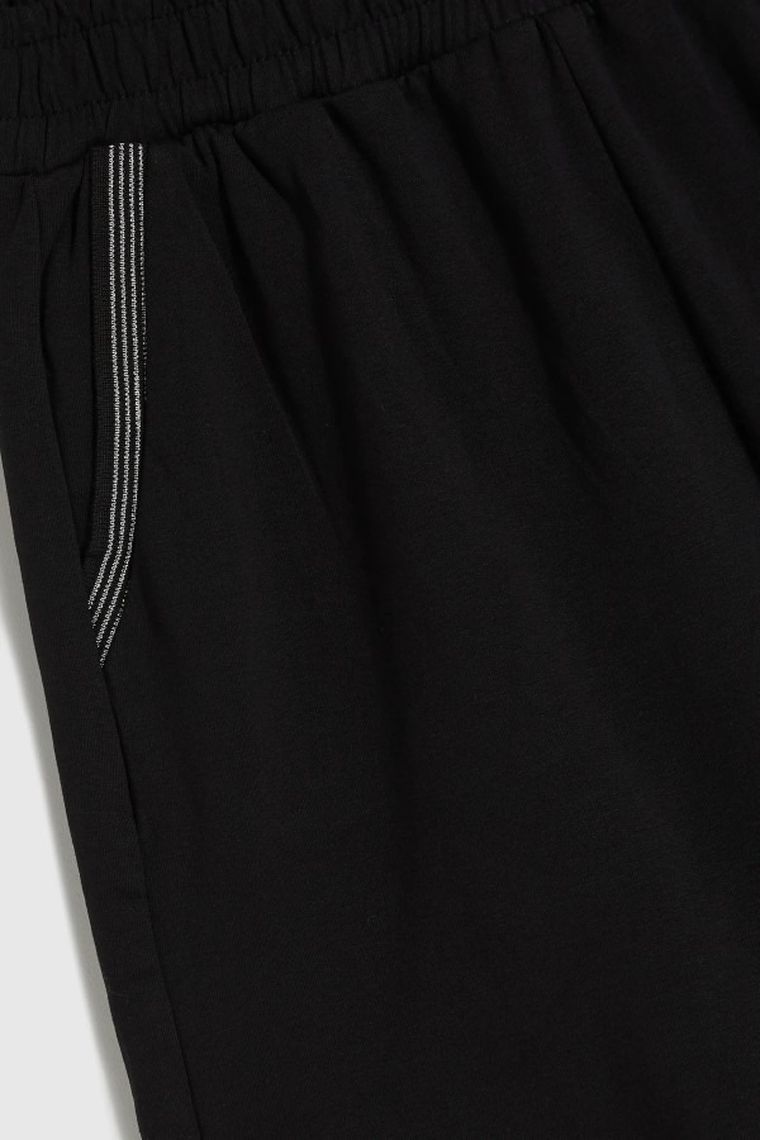 Szorty damskie, czarne, Moodo