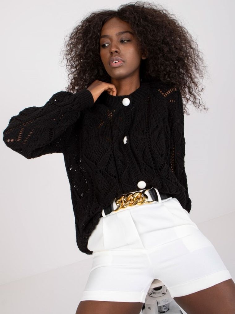 Szorty damskie, ecru, Italy Moda