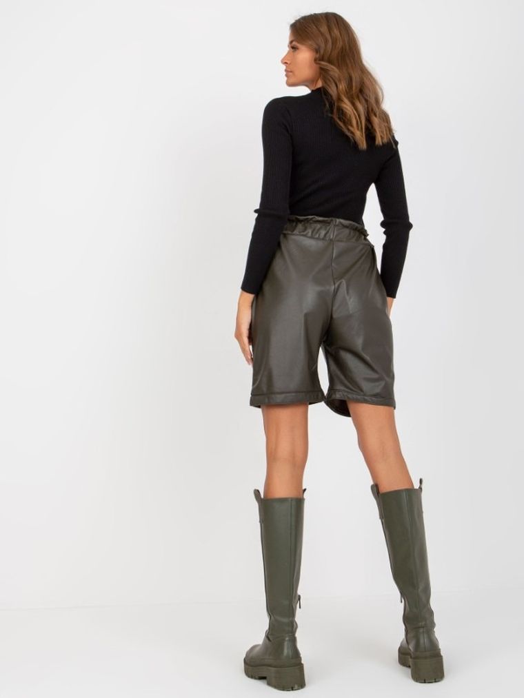 Szorty damskie, khaki, Vikki