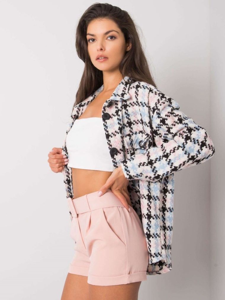 Szorty damskie, różowe, Italy Moda