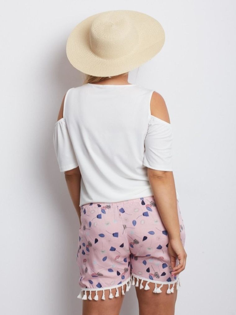 Szorty damskie, różowe, plus size, Factory Price